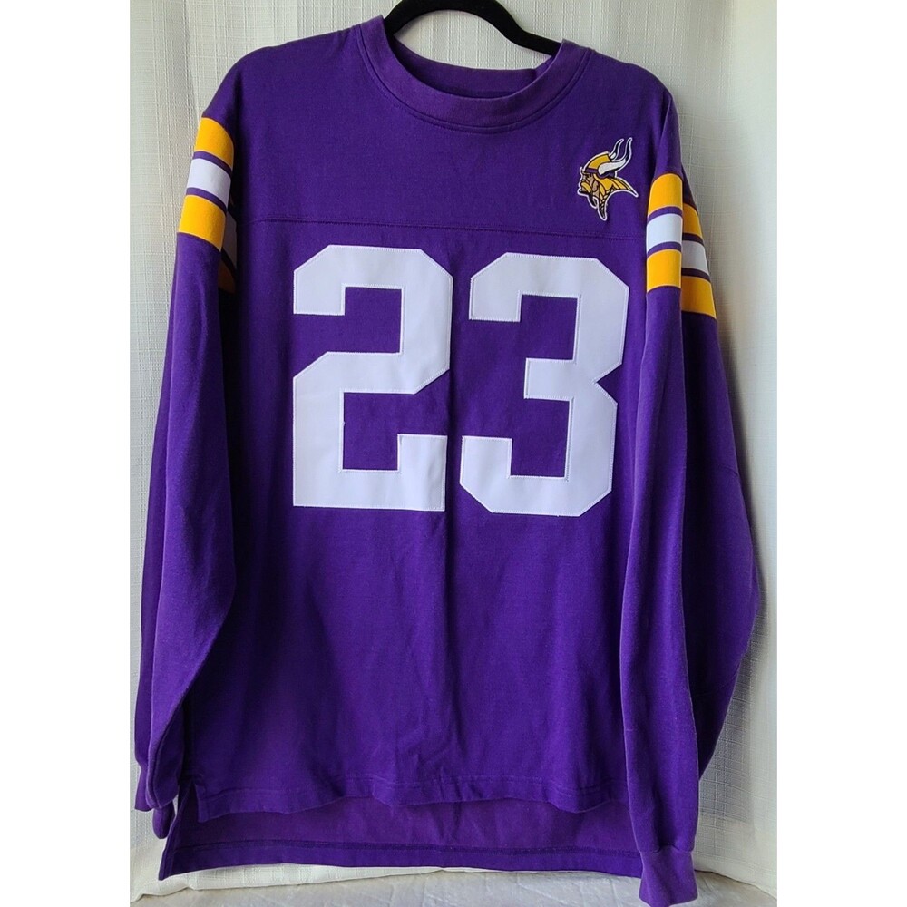 Minnesota Vikings Bennett #23 Reebok Gridiron Classic Jersey Shirt Mens M Purple